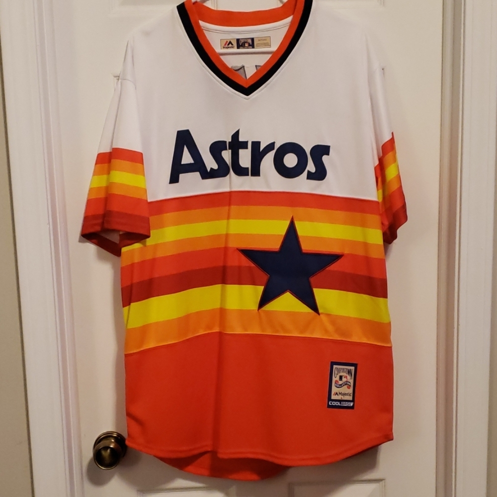 Nolan Ryan Houston Astros Throwback Jersey
